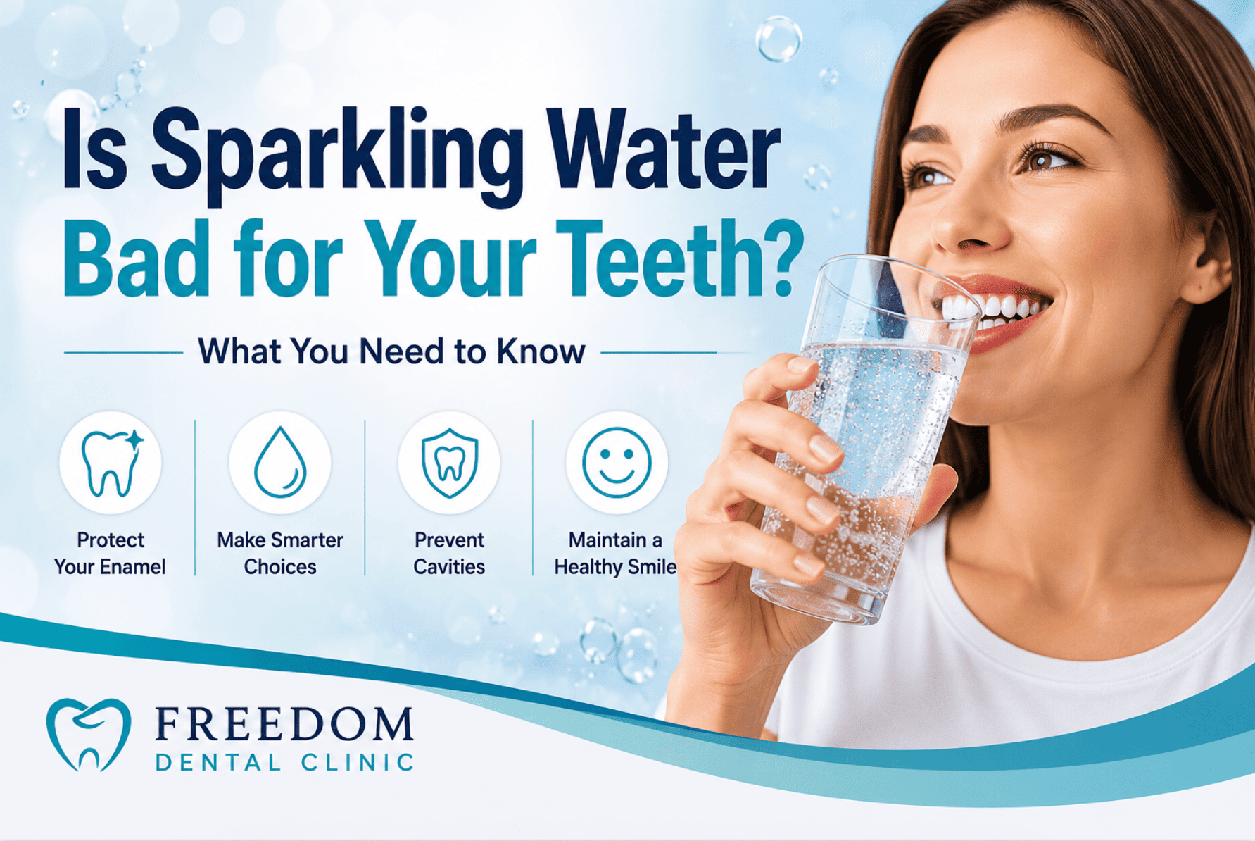 Is Sparkling Water Bad for Your Teeth? What You Need to Know