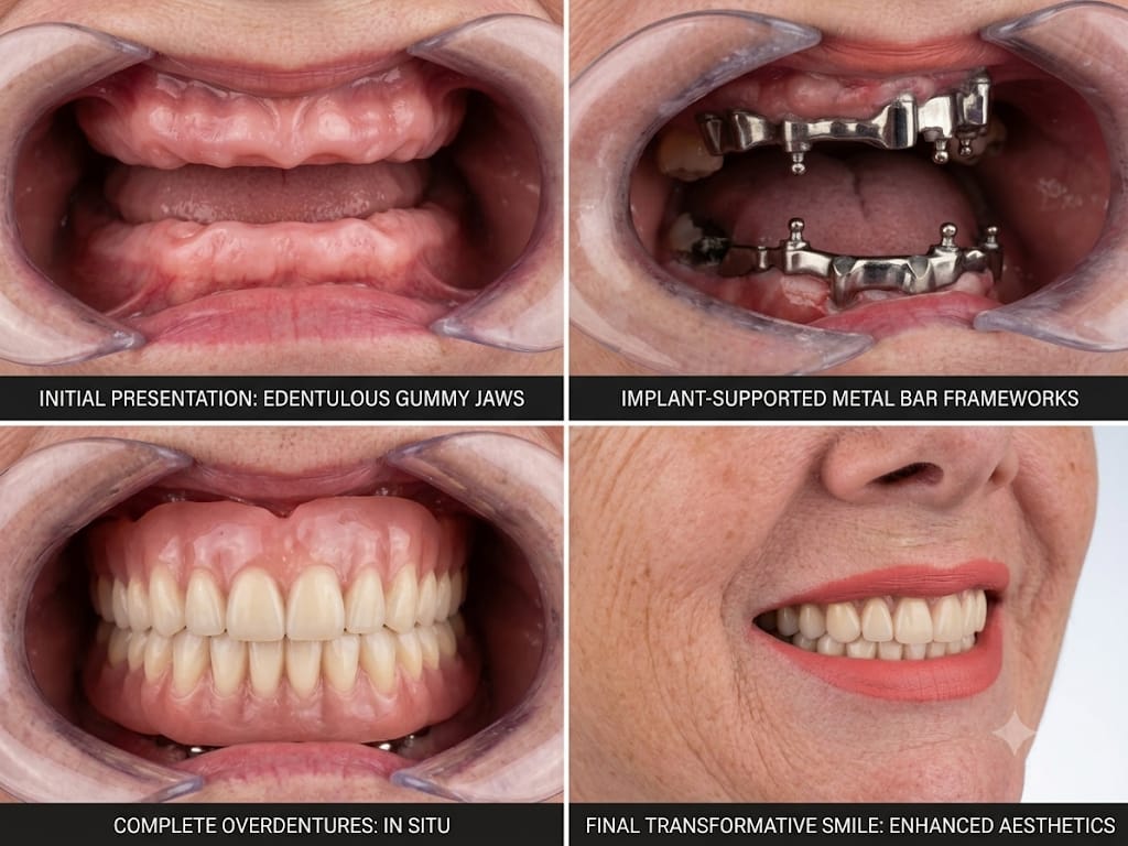 Full-Arch All-on-4 Transformation