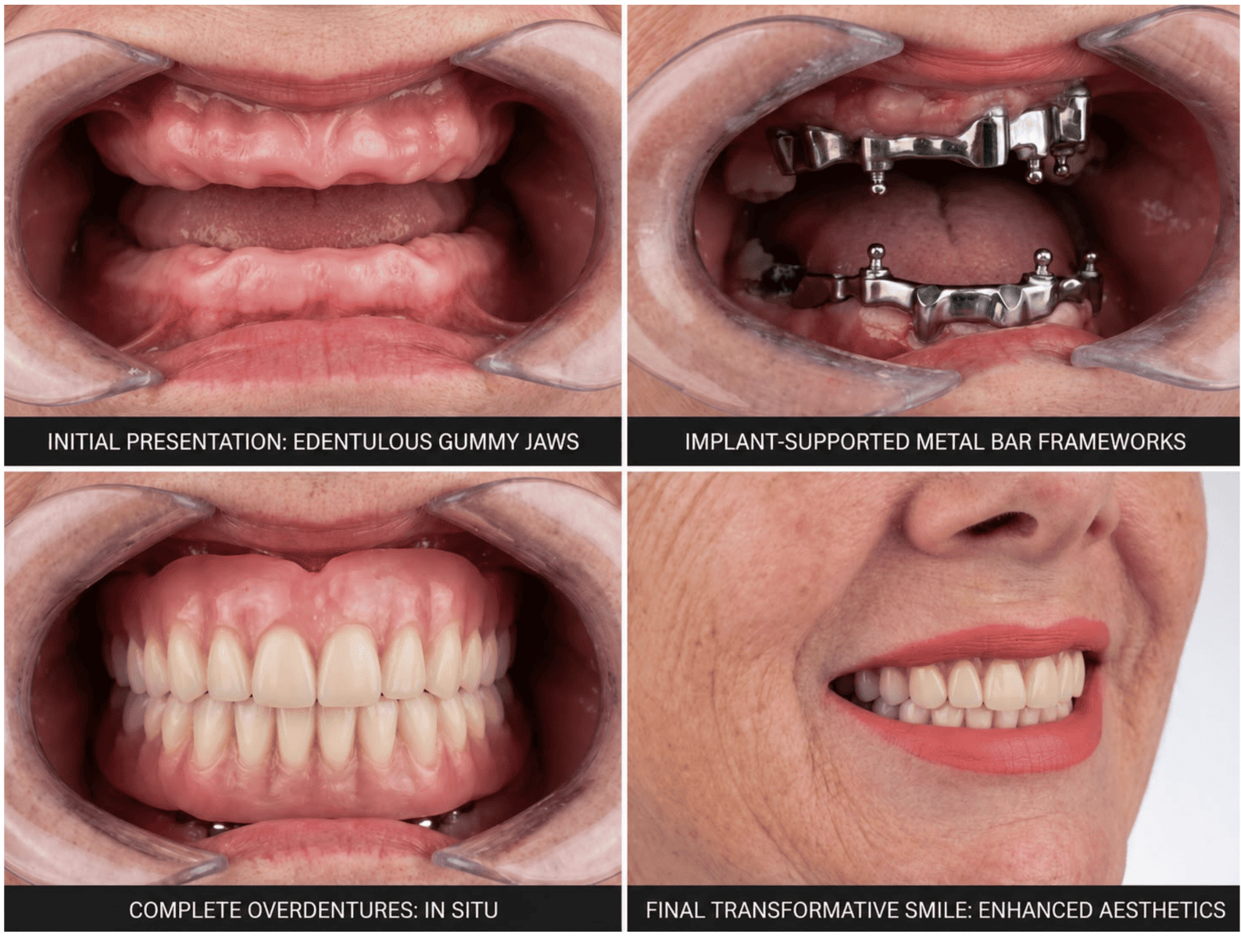 Full-Arch All-on-4 Transformation