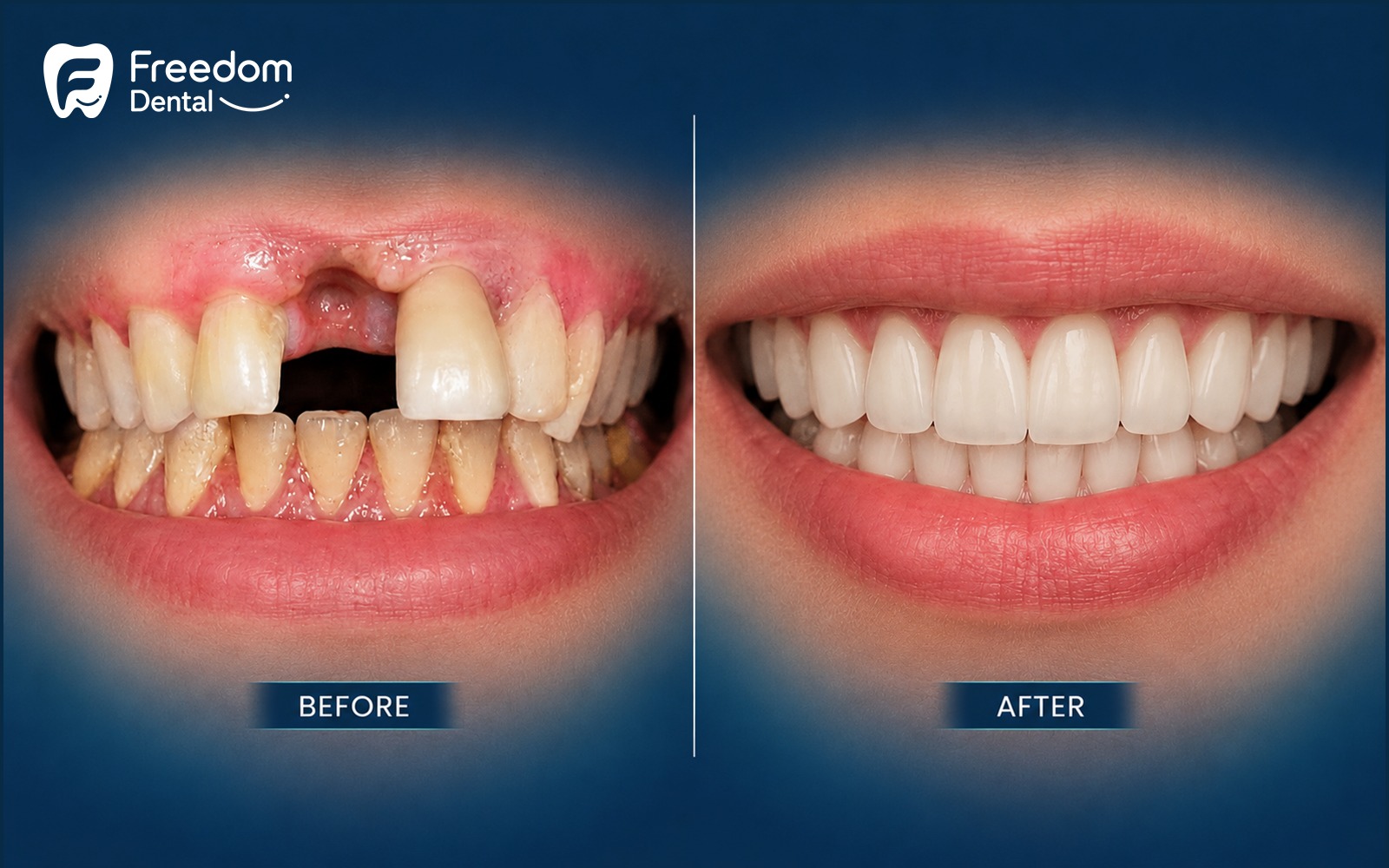 missing tooth