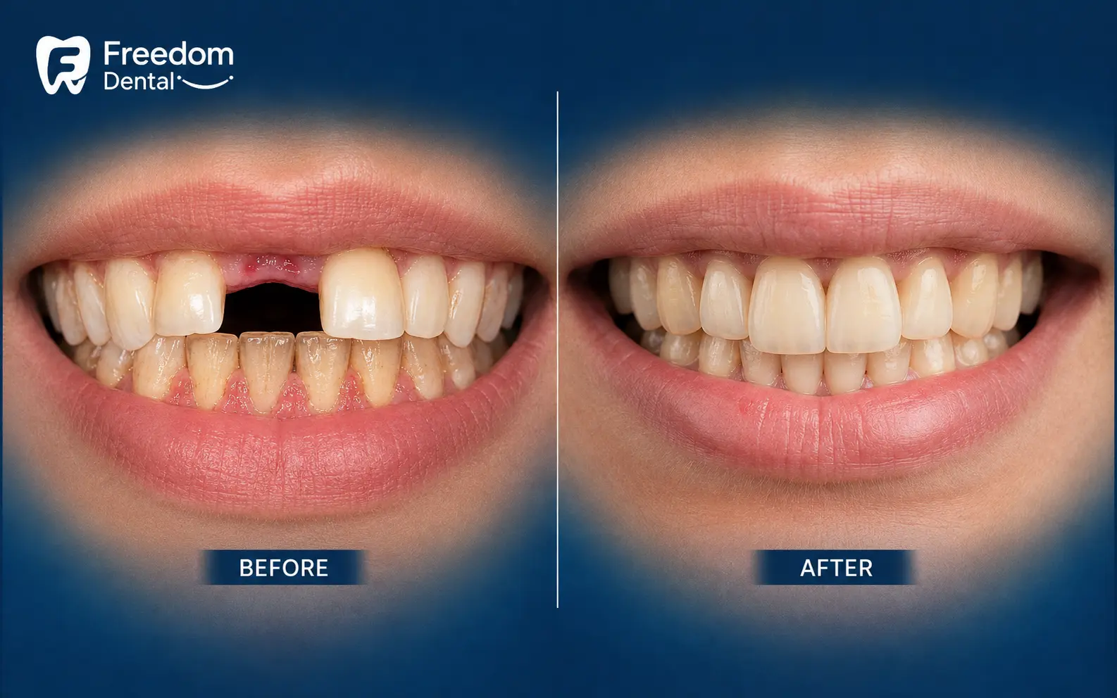 missing tooth