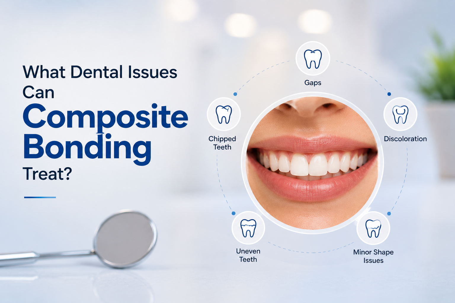 What composite bonding can treat